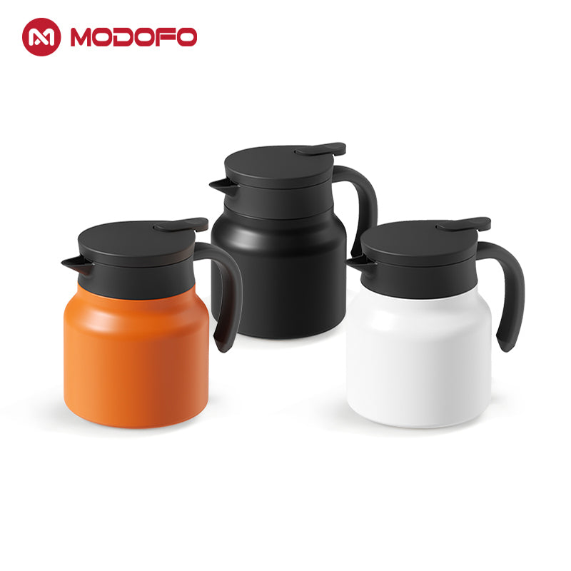 MODOFO Portable Stainless Steel Thermal Insulation Teapot