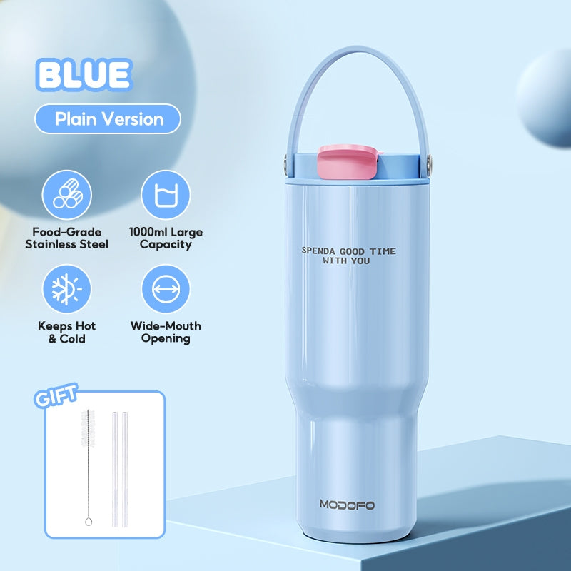 MODOFO 32 oz Select Drinking Tumbler with Bounce Straw