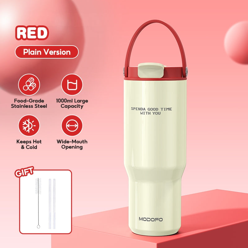 MODOFO 32 oz Select Drinking Tumbler with Bounce Straw