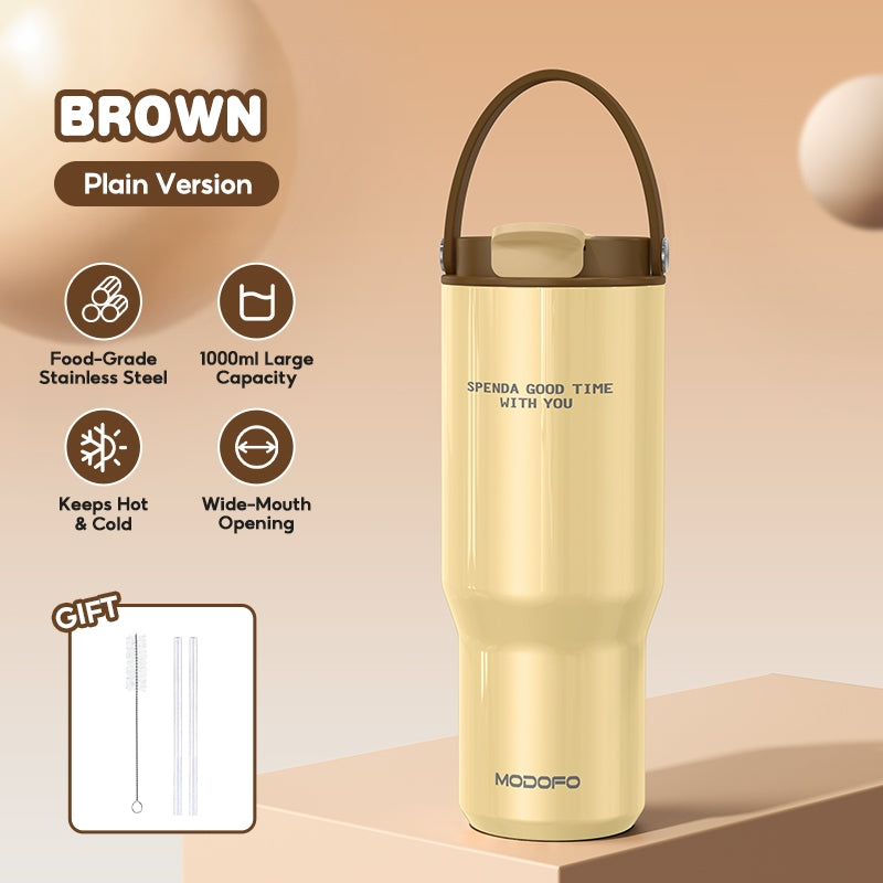 MODOFO 32 oz Select Drinking Tumbler with Bounce Straw