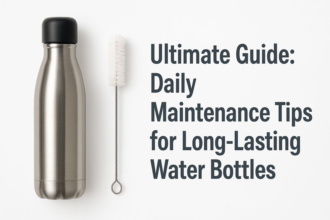 Ultimate Guide: Daily Maintenance Tips for Long-Lasting Water Bottles