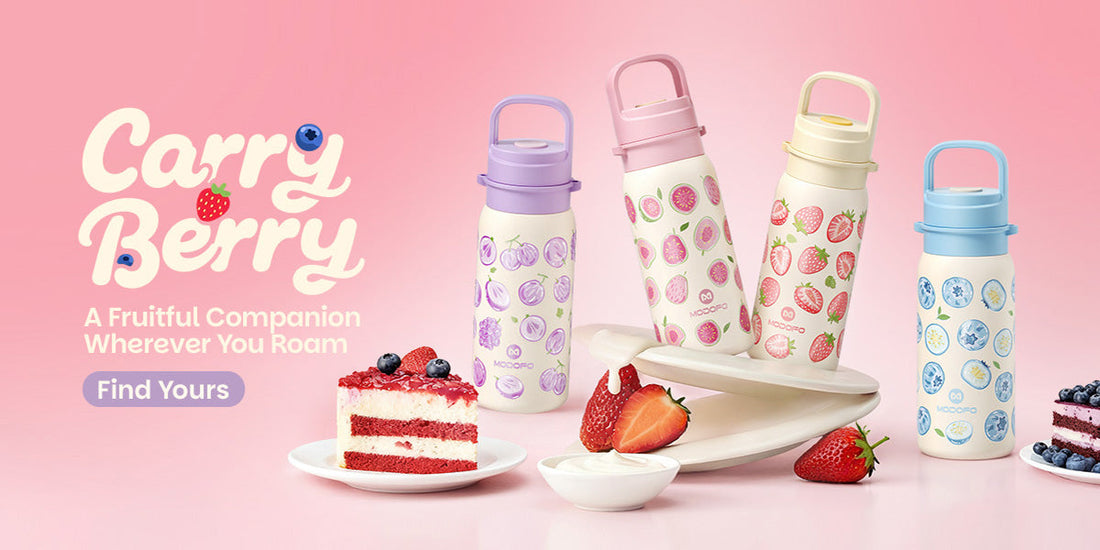 MODOFO 500 ml Carry Berry Insulated Tumbler: Stylish, Portable, and Practical