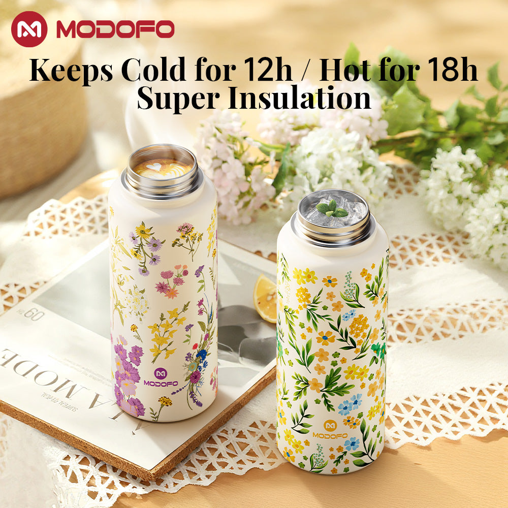 MODOFO 1000ml Insulated Tumbler – Christmas Gift Edition