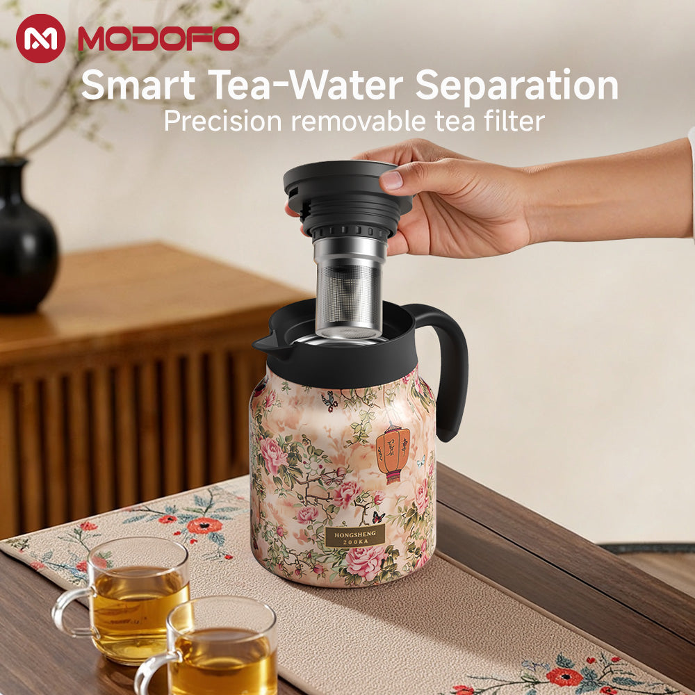 MODOFO 316 Teko Stainless Steel Suhu Konstan Multifungsi Rebusan Universal 1000ML Kapasitas Besar