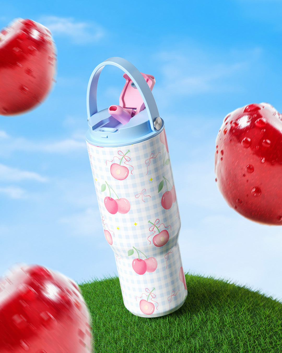 Cartoon  apple text 1