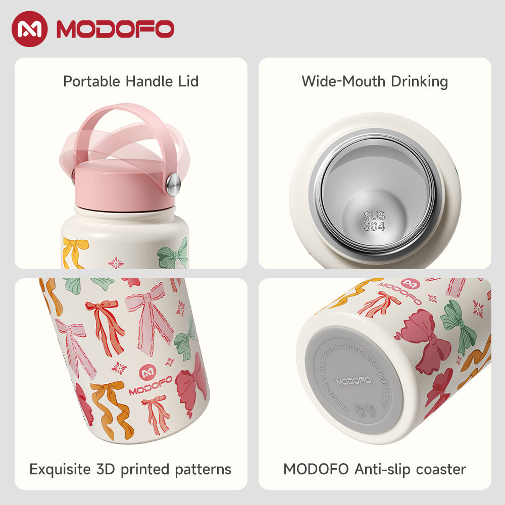 MODOFO 1000ml Insulated Tumbler – Christmas Gift Edition
