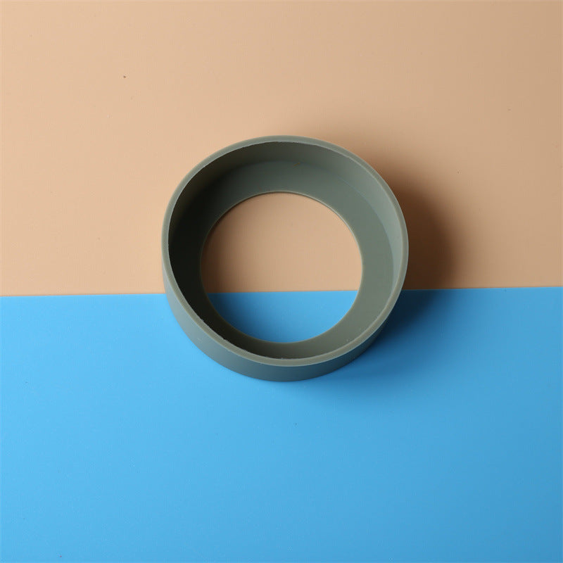 Colorful water cup lid with straw