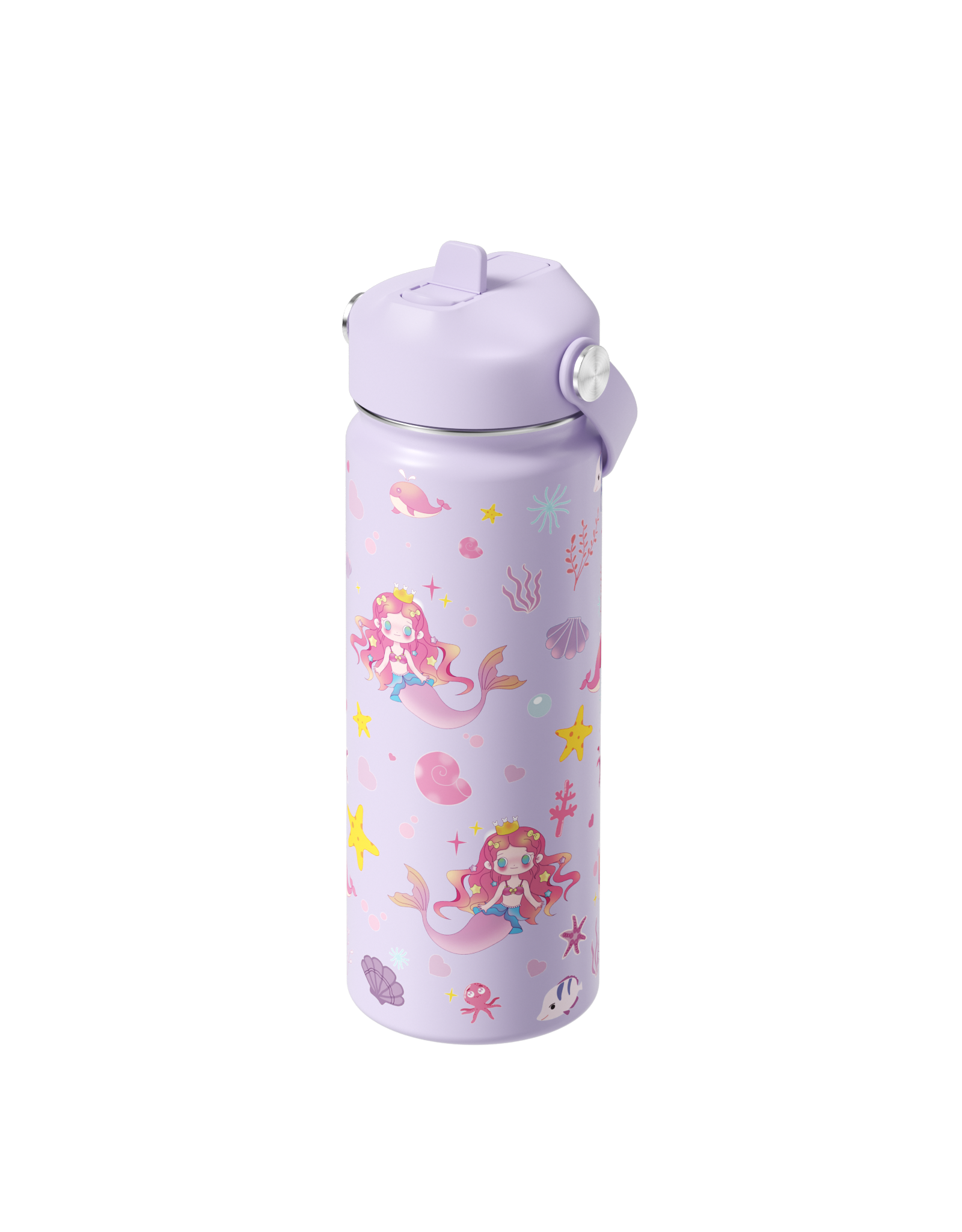 MODOFO 18oz Gelas Minum Anak Seri Kartun Lucu