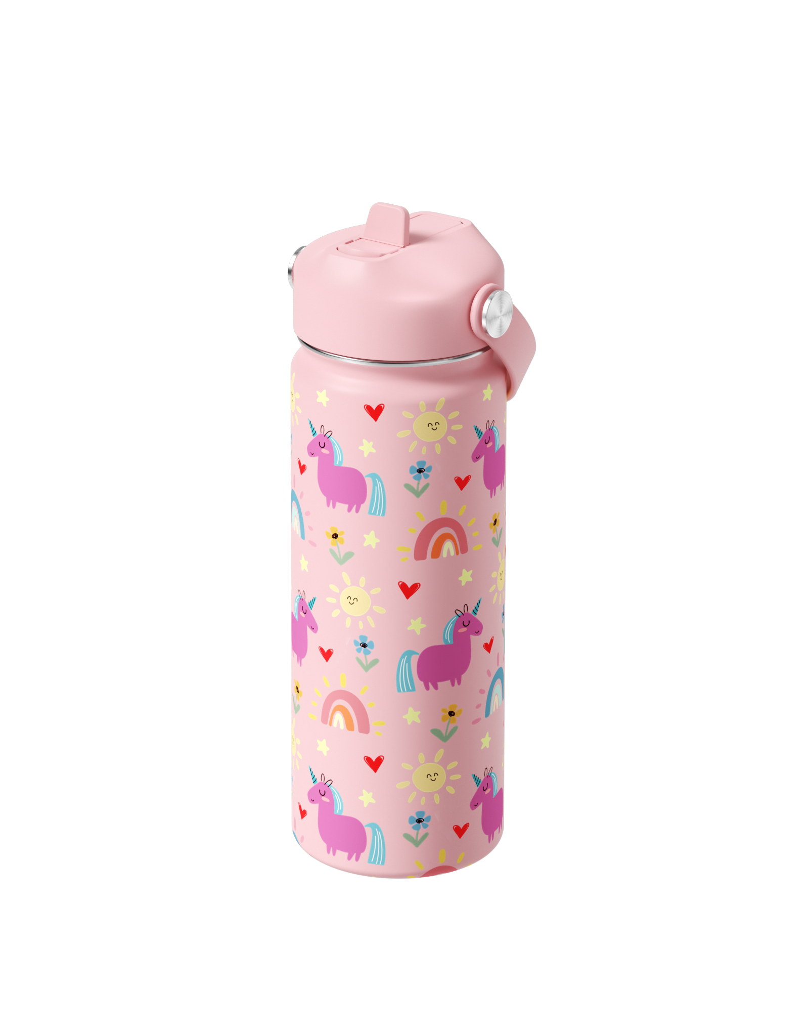 MODOFO 18oz Gelas Minum Anak Seri Kartun Lucu