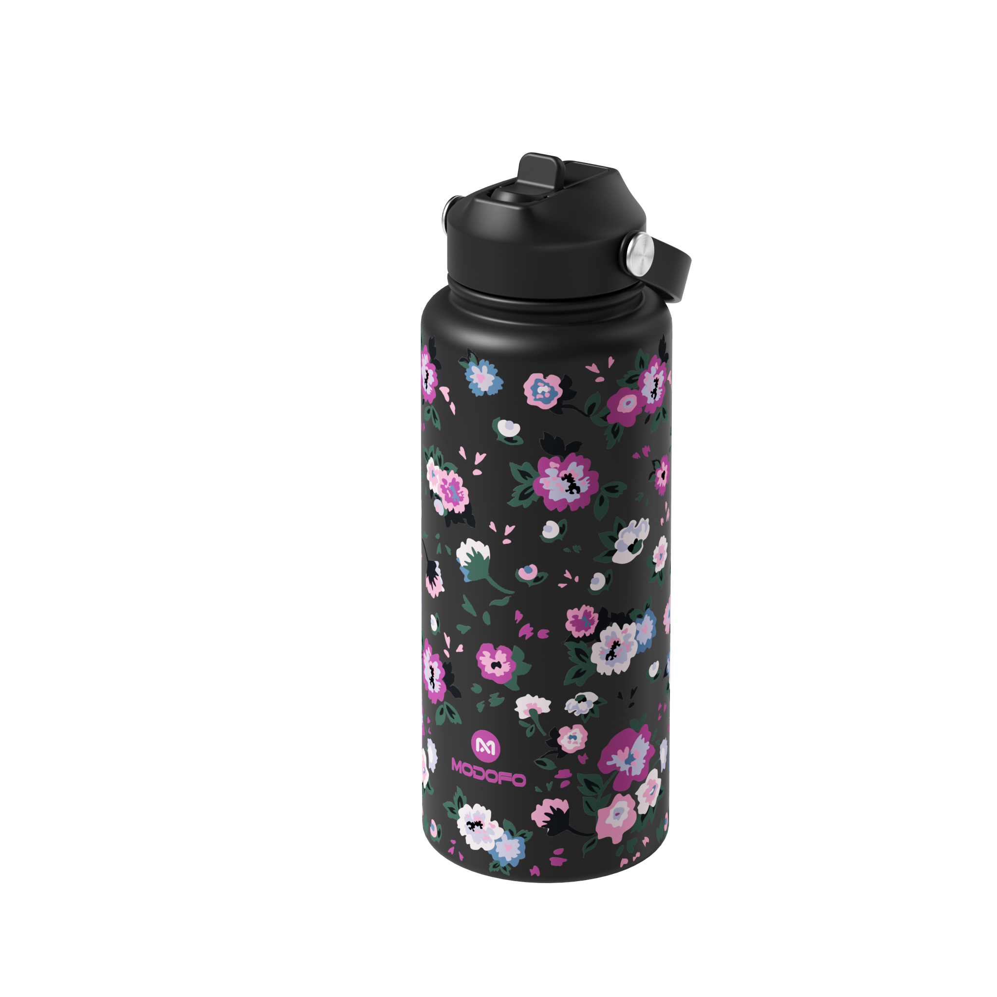 MODOFO 1000ml Insulated Thermos Bottle with Straw — Everyday Large-Capacity Hydration