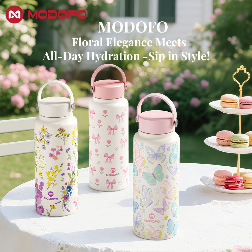 MODOFO 1000ml Insulated Tumbler – Christmas Gift Edition