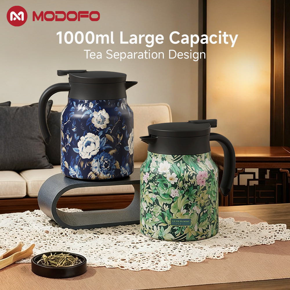 MODOFO 316 Teko Stainless Steel Suhu Konstan Multifungsi Rebusan Universal 1000ML Kapasitas Besar