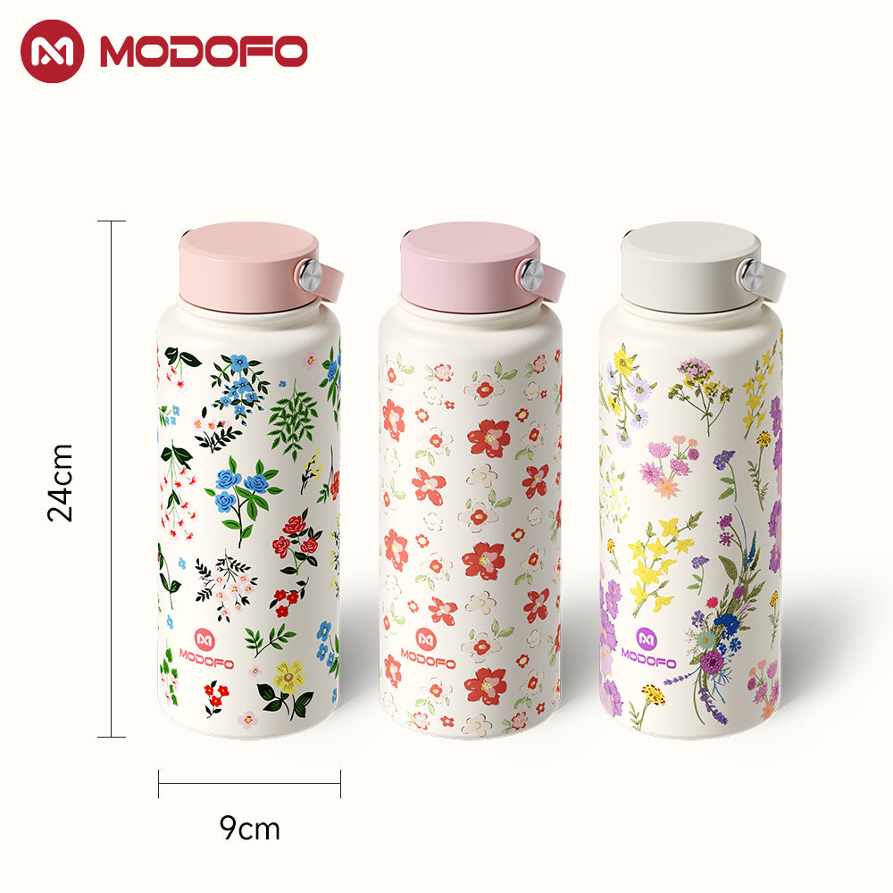 MODOFO 1000ml Insulated Tumbler – Christmas Gift Edition