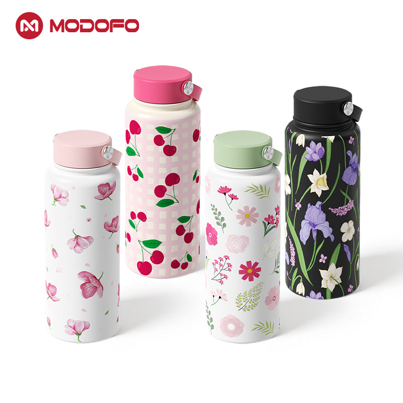 MODOFO 1000ml Insulated Tumbler – Christmas Gift Edition