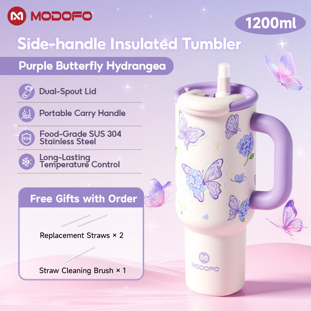 MODOFO Sweet Series❤ Straw Tumbler 304 SUS Thermos