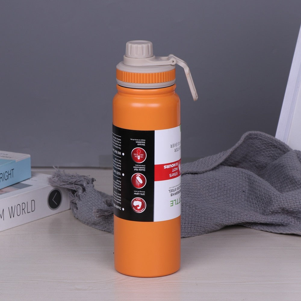 MODOFO 1000ml Sports Large Volume 304 Stainless Steel Vacuum Water Bottle