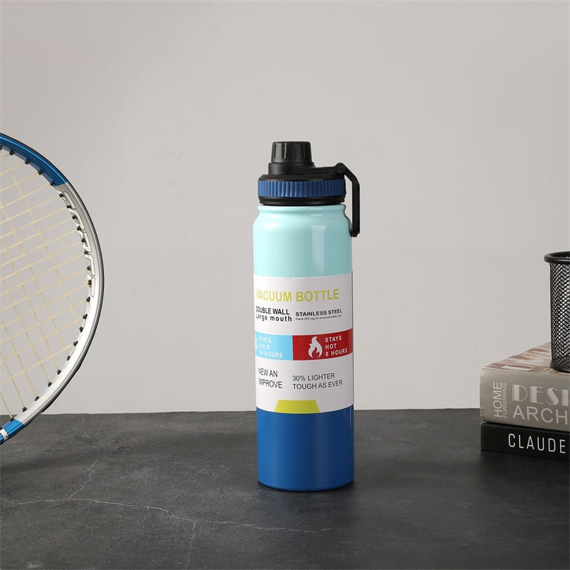 MODOFO 1000ml Sports Large Volume 304 Stainless Steel Vacuum Water Bottle