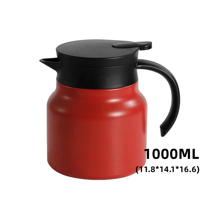 MODOFO Thermal Insulation Portable Stainless-Steel Teapot With Filter