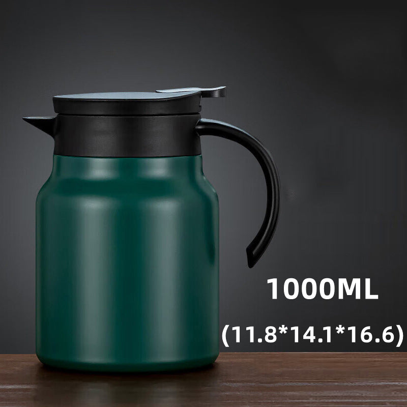 MODOFO Thermal Insulation Portable Stainless-Steel Teapot With Filter