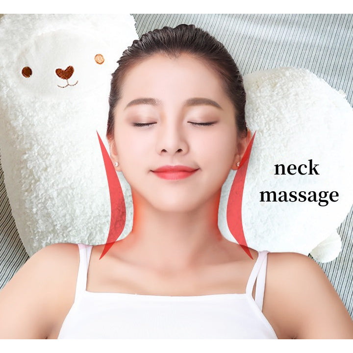 MODOFO Electric Alpaca Massage Pillow Neck Back Shoulder Massager