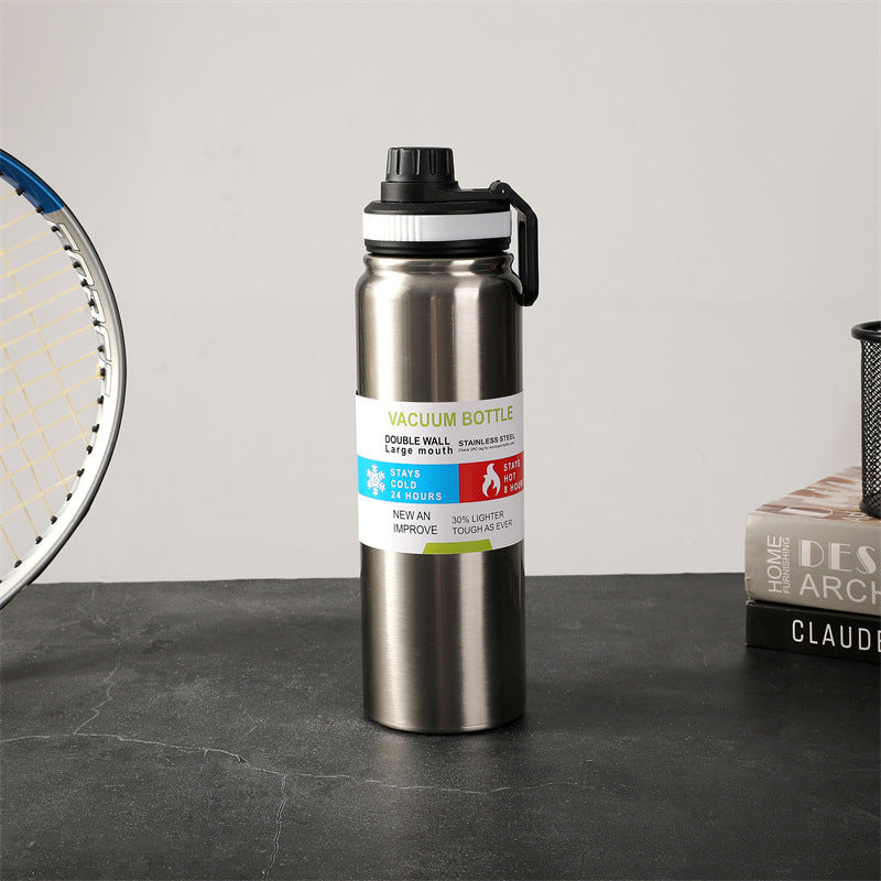 MODOFO 1000ml Sports Large Volume 304 Stainless Steel Vacuum Water Bottle