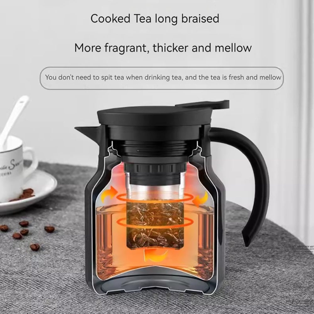 MODOFO Thermal Insulation Portable Stainless-Steel Teapot With Filter