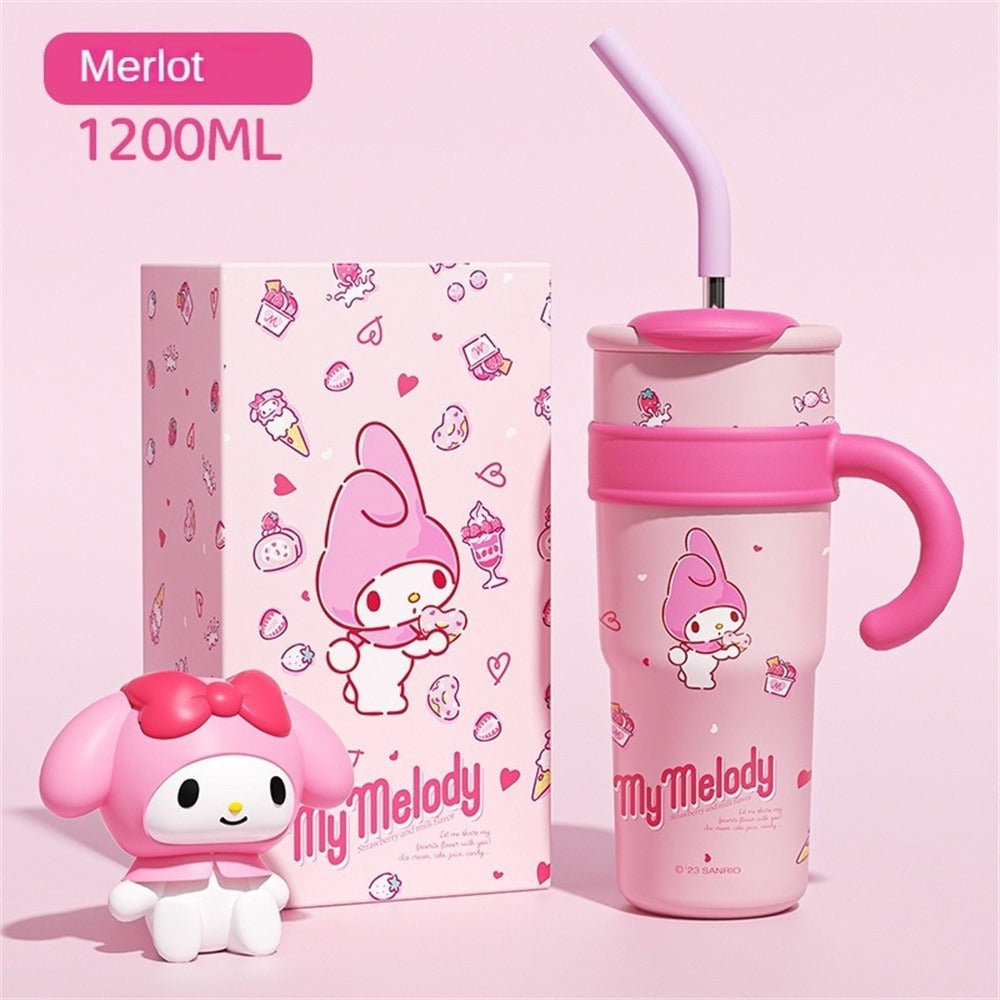 MODOFO 316 food grade labubu printed cartoon tin drinking water cup