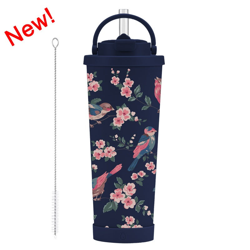 MODOFO Garden Drinking Straw 830ML Portable Stainless Steel
