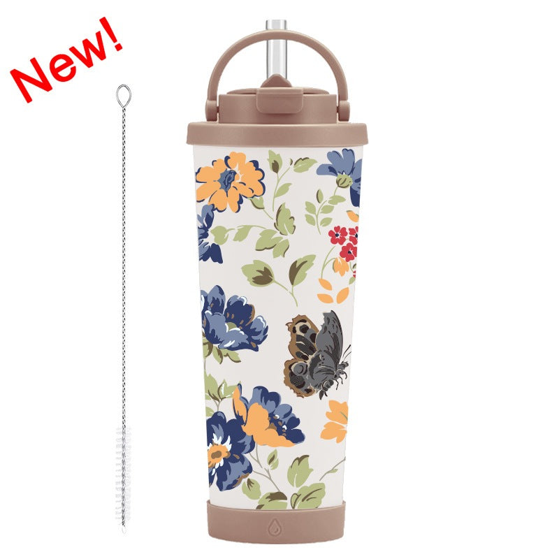 MODOFO Garden Drinking Straw 830ML Portable Stainless Steel