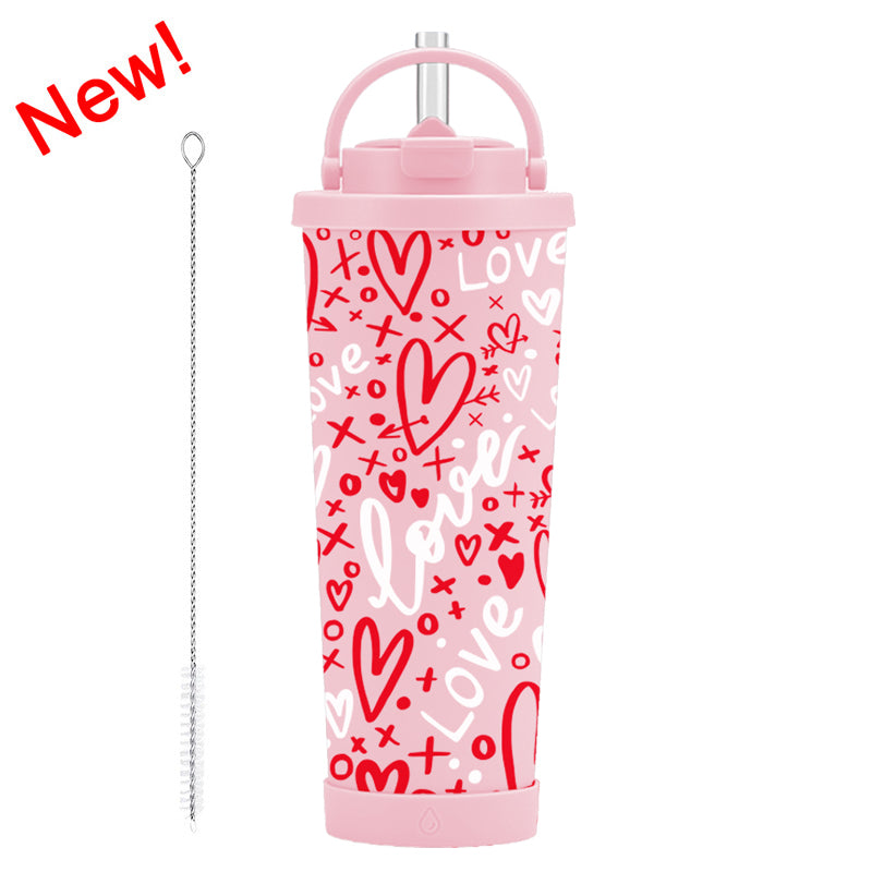 MODOFO Garden Drinking Straw 830ML Portable Stainless Steel