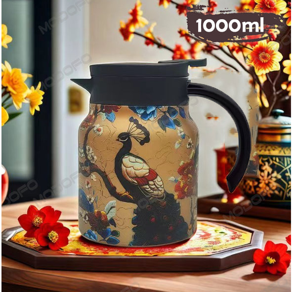 MODOFO 316 Constant Temperature Stainless Steel Teapot Multi-function Stewing Universal 1000ML Large Capacity