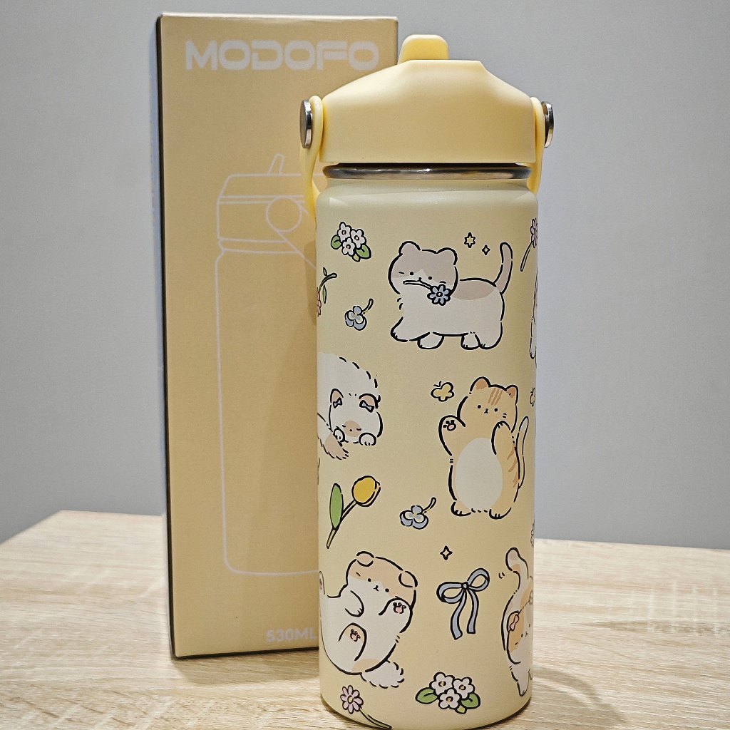 MODOFO 18oz Kids Cute Cartoon Series Drinking Cup