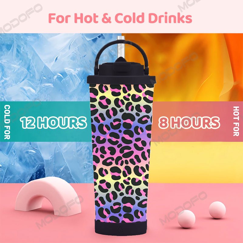 MODOFO Garden Drinking Straw 830ML Portable Stainless Steel