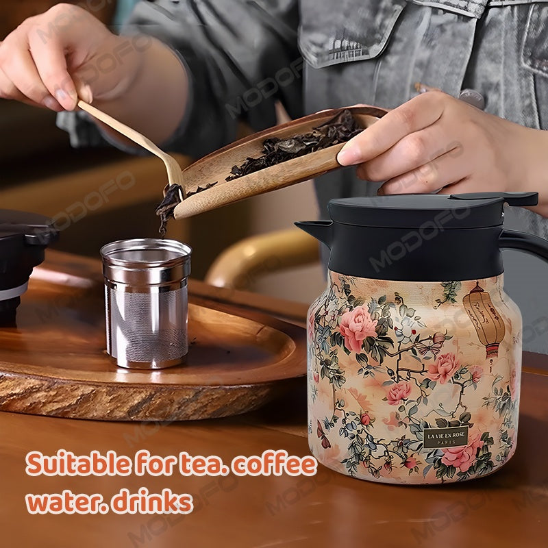 MODOFO 316 Constant Temperature Stainless Steel Teapot Multi-function Stewing Universal 1000ML Large Capacity