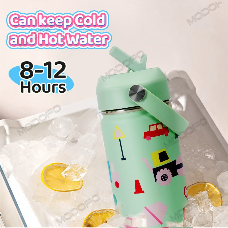 MODOFO 18oz Kids Cute Cartoon Series Drinking Cup