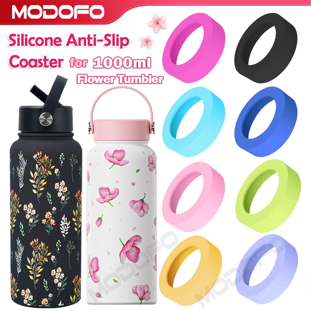 MODOFO Anti-slip Silicone Coaster 9cm for 1000ml Rubber Bottom