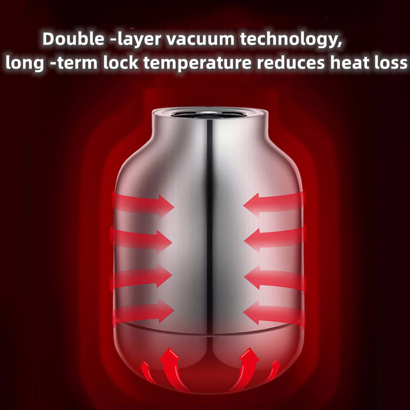 MODOFO Portable Stainless Steel Thermal Insulation Teapot