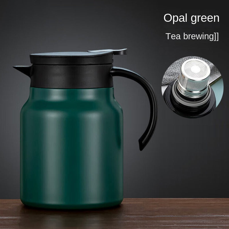 MODOFO Portable Stainless Steel Thermal Insulation Teapot