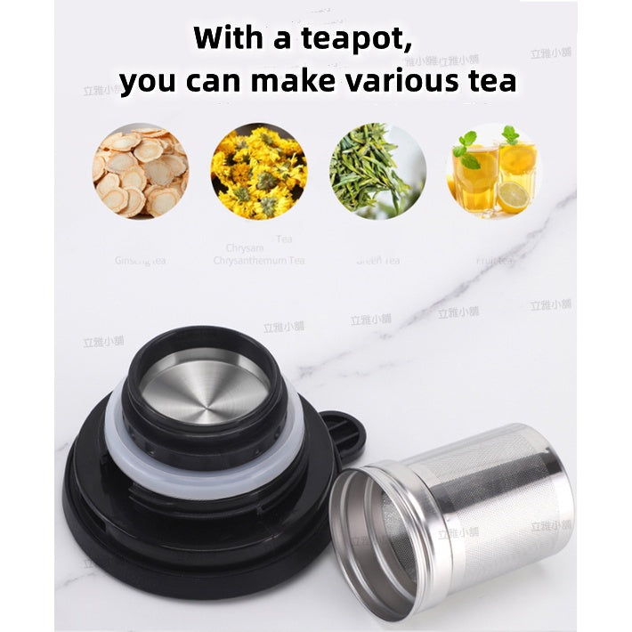 MODOFO Portable Stainless Steel Thermal Insulation Teapot