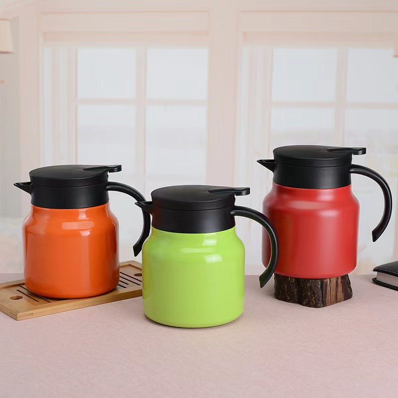 MODOFO Portable Stainless Steel Thermal Insulation Teapot