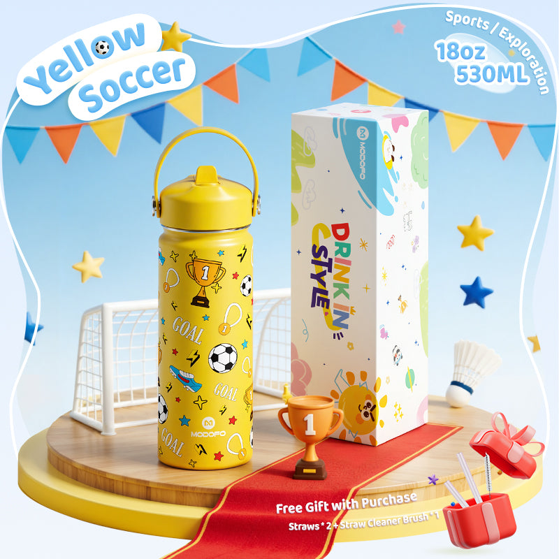 MODOFO 18oz Kids Cute Cartoon Series Drinking Cup